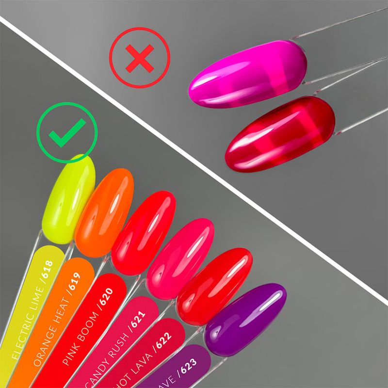 Gel Polish 622 Hot Lava 10g