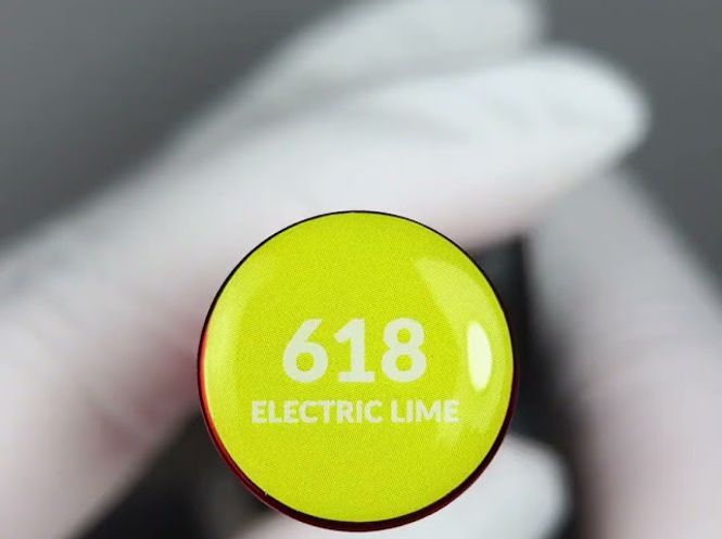 Hovedbilde Gel Polish  618 Electric Lime 10g