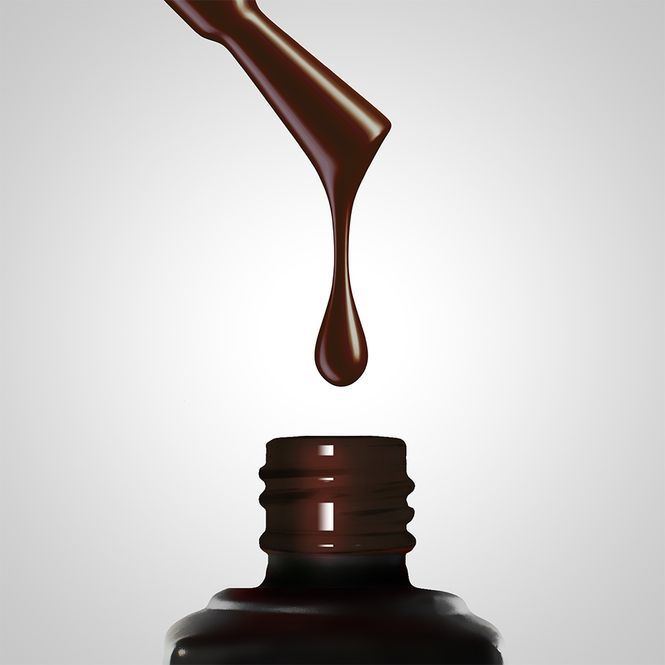 Hovedbilde Gel Polish 500 Dark Chocolate