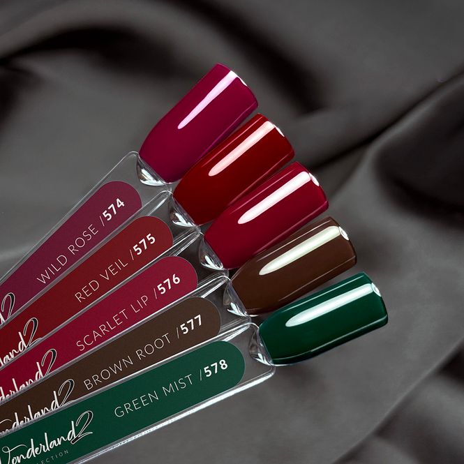 Hovedbilde Gel Polish 575 Red Veil 10g