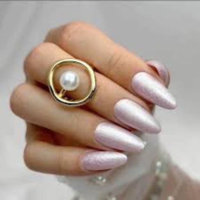 Hovedbilde Gel Polish 491 Seashell Sparkle 8g